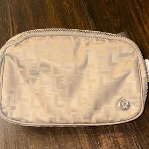 Geo Pattern Jacquard Sheer Oak Lululemon Athletica Crossbody Bag